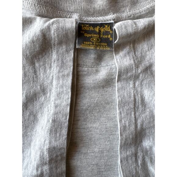 Vintage Goldschlager Single Stitched XL Spring Ford Heather Gray Alcohol Tee - Picture 3 of 8